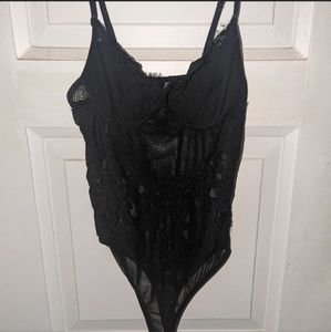 Lacy lingerie bodysuit